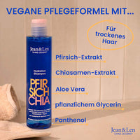 Perzik Chia Shampoo, 300 ml