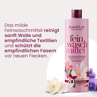 Vloeibaar wol- en fijnwasmiddel Violet &amp; Jasmijn, 20 Wl