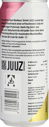Frisdrank, Proteïne Soda, Mango Passievrucht, 330 ml WEGWERP