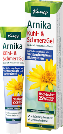 Arnica verkoelende en pijnstillende gel, 45 g