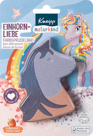 Kinderbadtoevoeging schuimbad eenhoorn liefde, 1 stuk