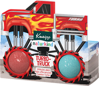 Kinderbadtoevoeging schuimbad Turbo Truck, 2 stuks