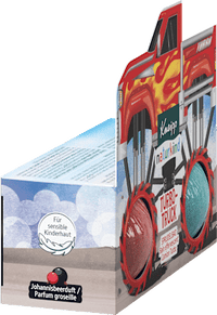 Kinderbadtoevoeging schuimbad Turbo Truck, 2 stuks