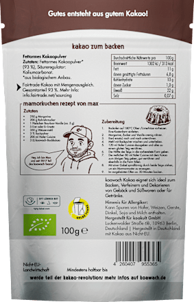 Cacao om te bakken, 100 g