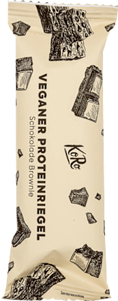 Proteïnereep chocolade brownie smaak, vegan, 55 g