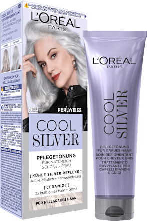 Haarverf Cool Silver 02 parelwit, 114 ml