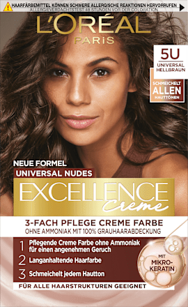 Haarkleur Nude 5U Universeel Lichtbruin, 1 st
