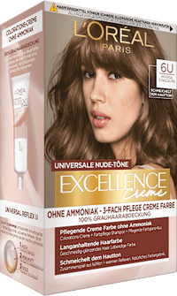 Haarkleur Nude 6U Universeel Donkerblond, 1 st