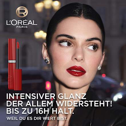 Lippenstift Infaillible Laque Resistance 16H 420 Rouge Paris, 4,3 ml