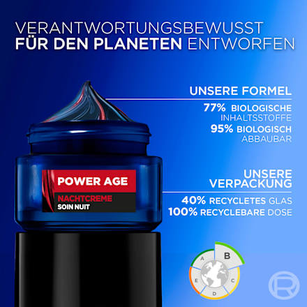 Nachtcrème Power Age, 50 ml