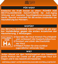 Nachtcrème Power Age, 50 ml