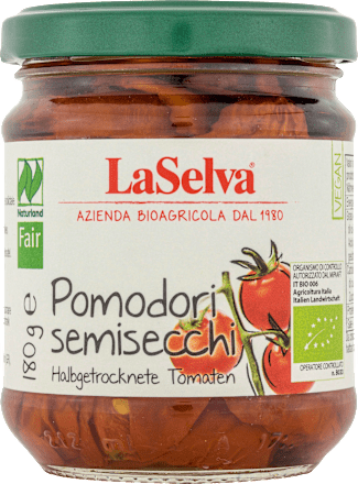 Halfgedroogde tomaten in olijfolie, 180 g