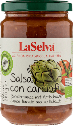 Tomatensaus met artisjokken, 280 g