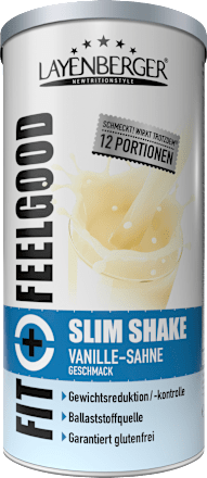 Diet Shake, Slim Shake Vanille &amp; Room, 396 g