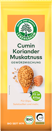 Kruidenmix, komijn-koriander-nootmuskaat, 45 g