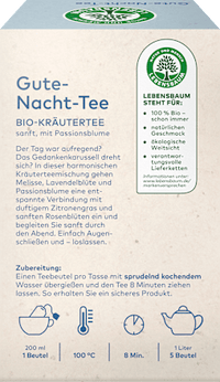 Kruidenthee "Goede Nacht Thee" (20 zakjes), 30 g