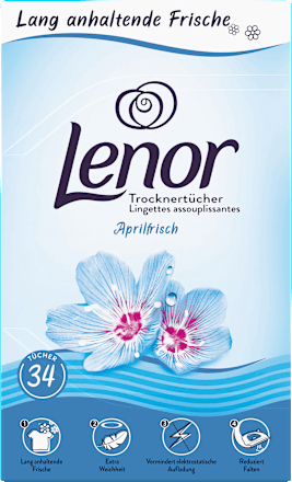 Droogtrommeldoekjes Aprilfrisch, 34 stuks