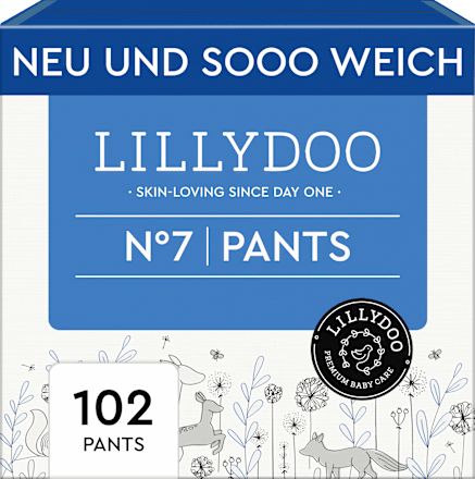 Babybroekjes maat 7 (15+ kg), maandelijkse doos, 102 stuks