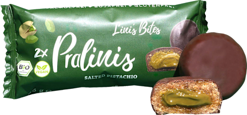 Pralinis Gezouten Pistache, 46 g
