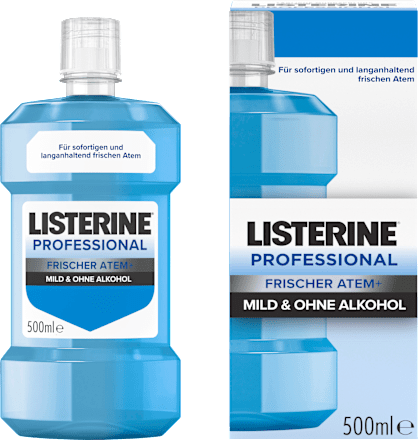 Mondwater Professioneel Frisse Adem, 500 ml