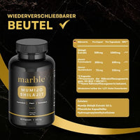 Mumijo Shilajit Kapseln 60 St, 43,3 g