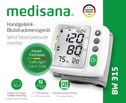 Polsbloeddrukmeter BW 315, 1 st.