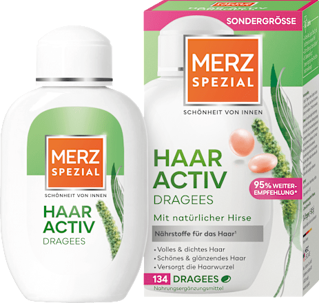 Dragees Haar-Activ 134 stuks, 90,5 gram