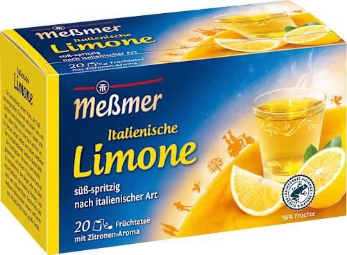 Fruitthee Italiaanse citroen (20 zakjes), 50 g