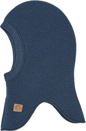 Schlupfmütze mit Merinowolle, blau, Gr. 122/128, 1 St