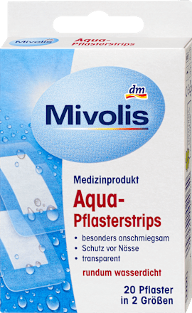Aqua pleisterstrips, 20 stuks