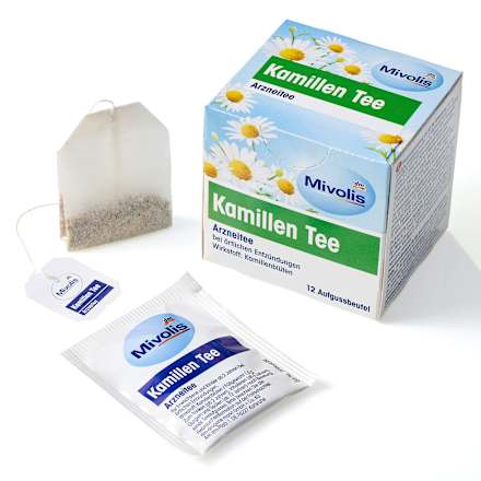 Medicinale thee, kamillethee (12 zakjes), 18 g