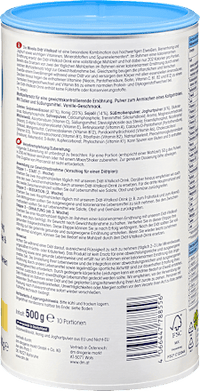 Diet Shake, Vital Food Vanillesmaak, 500 g