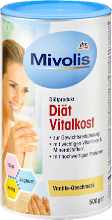 Diet Shake, Vital Food Vanillesmaak, 500 g