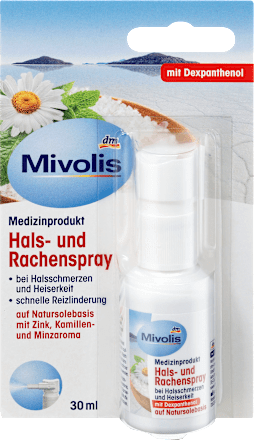Keel- en keelspray, 30 ml