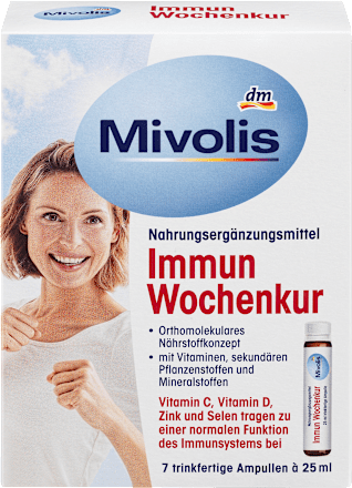 Immuun wekelijkse behandelingsampullen 7 stuks, 175 ml