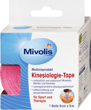 Kinesiologietape, 1 rol, 1 stuk