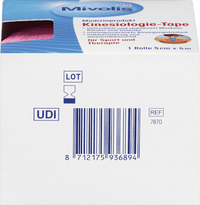 Kinesiologietape, 1 rol, 1 stuk
