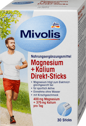 Magnesium + Kalium Direct Sticks 30 stuks, 112,5 g