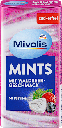 Pastilles, Mints Wild Berry, suikervrij, 35 g