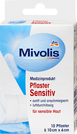 Gips Gevoelig 10 cm x 6 cm, 1 m