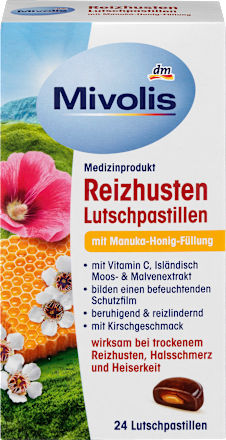 Manuka hoestpastilles, 24 stuks