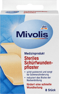 Slijtpleisters 65 x 45 mm, 8 stuks