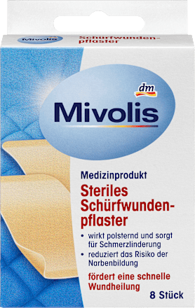 Slijtpleisters 65 x 45 mm, 8 stuks