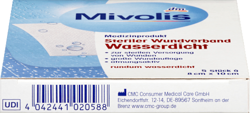 Steriel wondverband waterdicht, 5 stuks