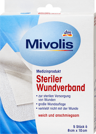 Steriel wondverband, 5 stuks