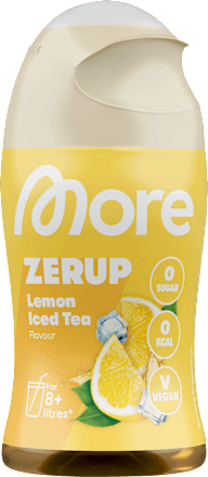 Siroop Citroen IJsthee smaak, veganistisch, 65 ml