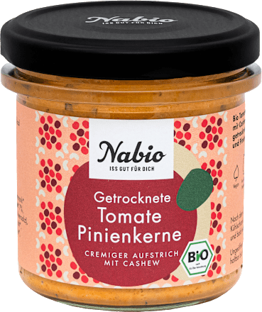 Broodbeleg, gedroogde tomaten en pijnboompitten, 135 g