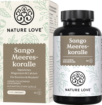 Sango Sea Coral (Calcium + Magnesium) Capsules 90 stuks, 109 g