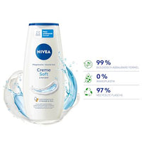 Verzorgende Douchecrème Zacht (6x250 ml), 1.500 ml