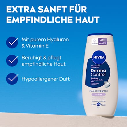 Derma Control Restore Douchegel, 250 ml